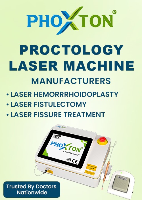Trusted Proctology Laser Machine Manufacturers in India