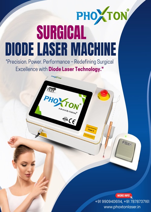 Surgical Diode Laser Treatment Multi Applications in One Compact Machine