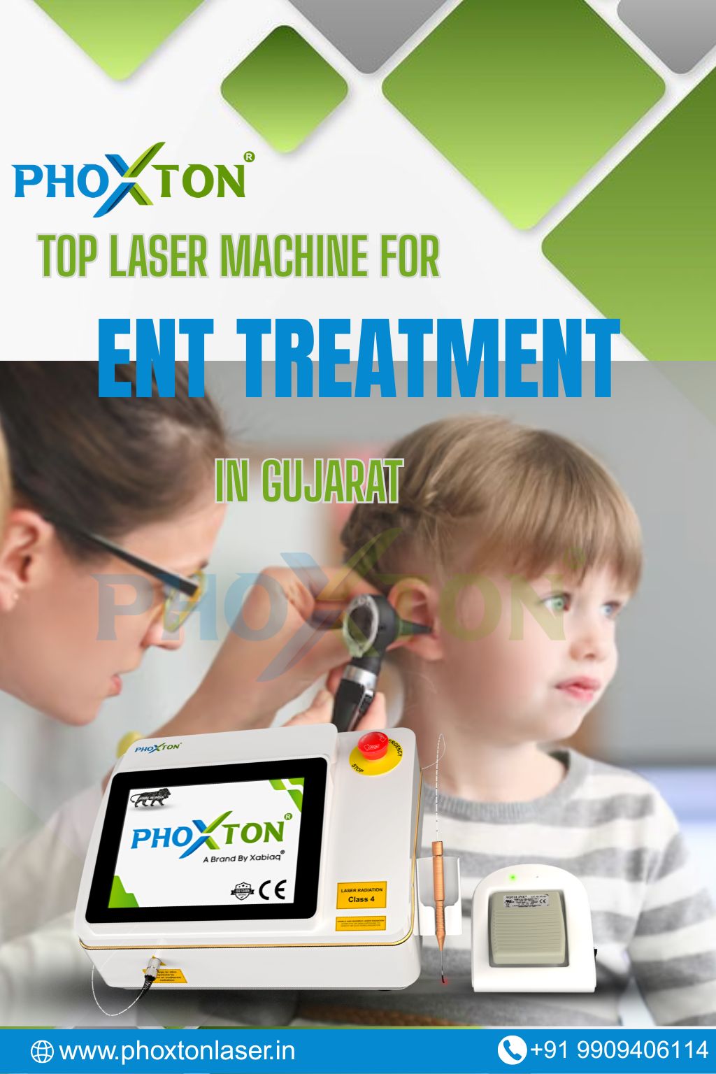 Top Laser Machine for ENT Treatment in Gujarat Top Laser Machine for ENT Treatment in Gujarat