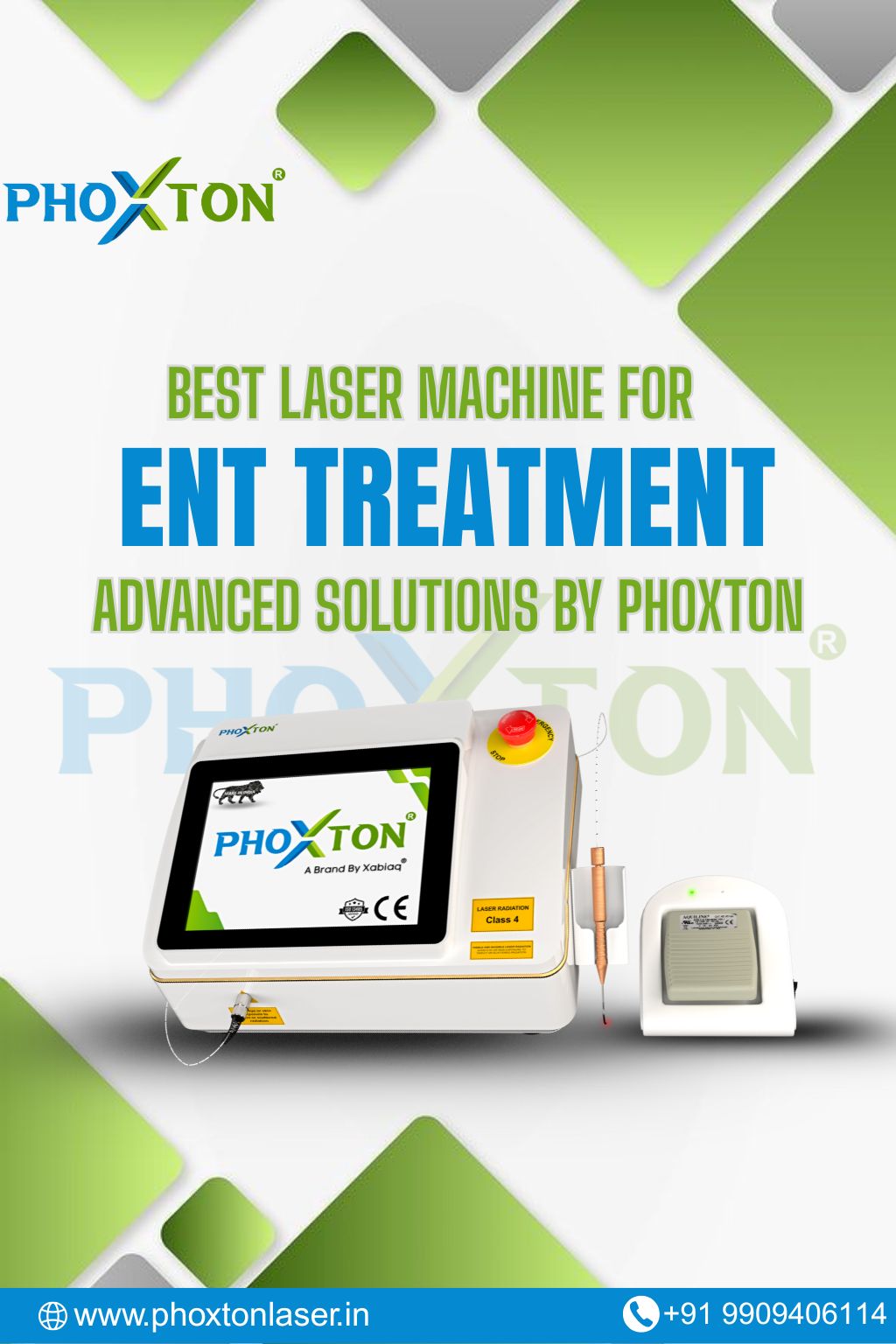 Best Laser Machine for ENT Treatment: Advanced Solutions by Phoxton Best Laser Machine for ENT Treatment: Advanced Solutions by Phoxton
